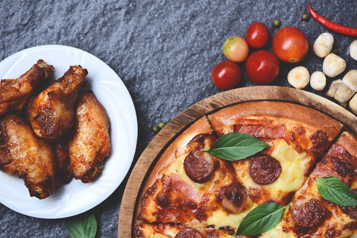 Pizza and Wings